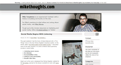 Desktop Screenshot of mikethoughts.com